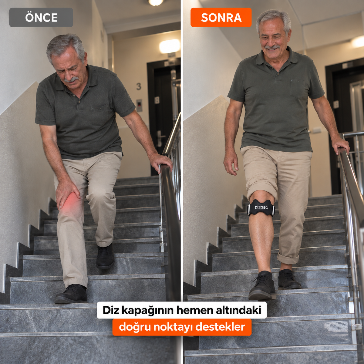 DİZGEC™ Noktasal Tendon Baskı Bandı